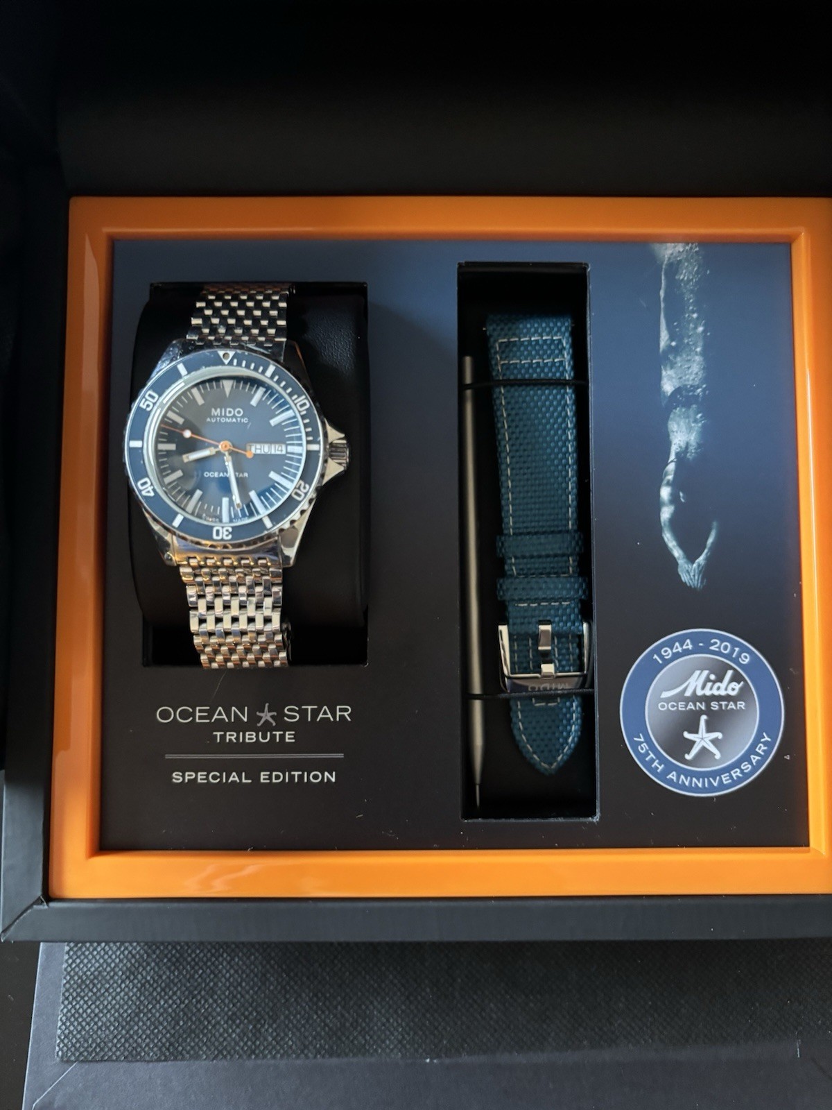 mido ocean star tribute 75th anniversary special edition