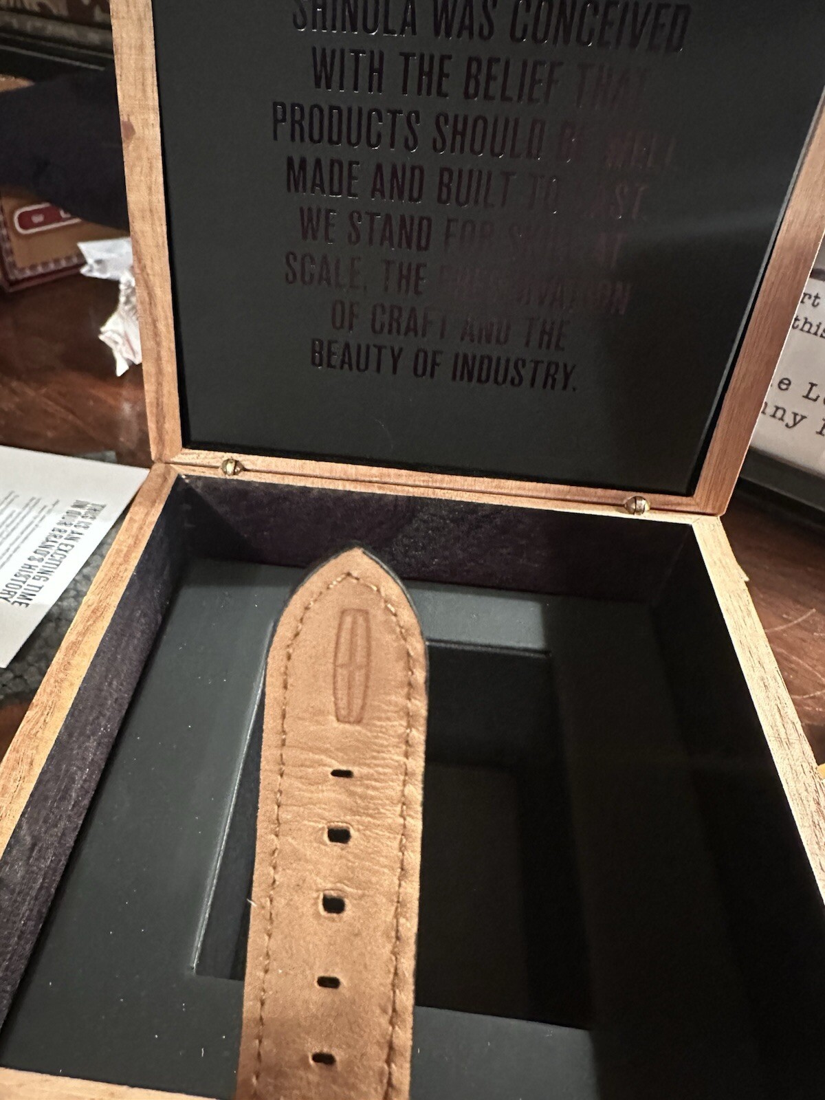 Shinola Automatic Runwell x Lincoln Limited Edition 100 Year Anniversary 1of500