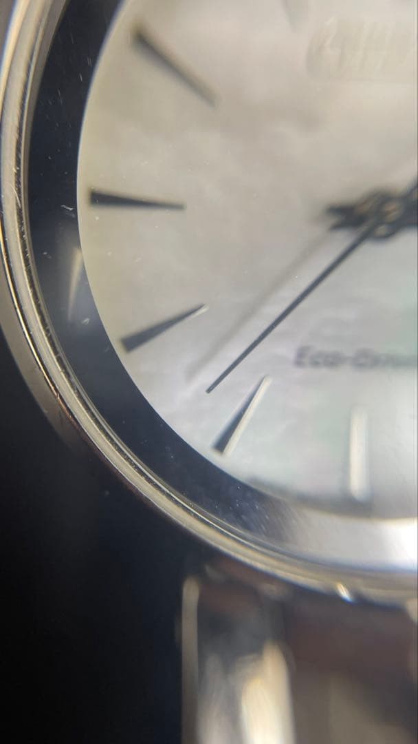 CITIZEN Eco-Drive wristwatch, oval shape.