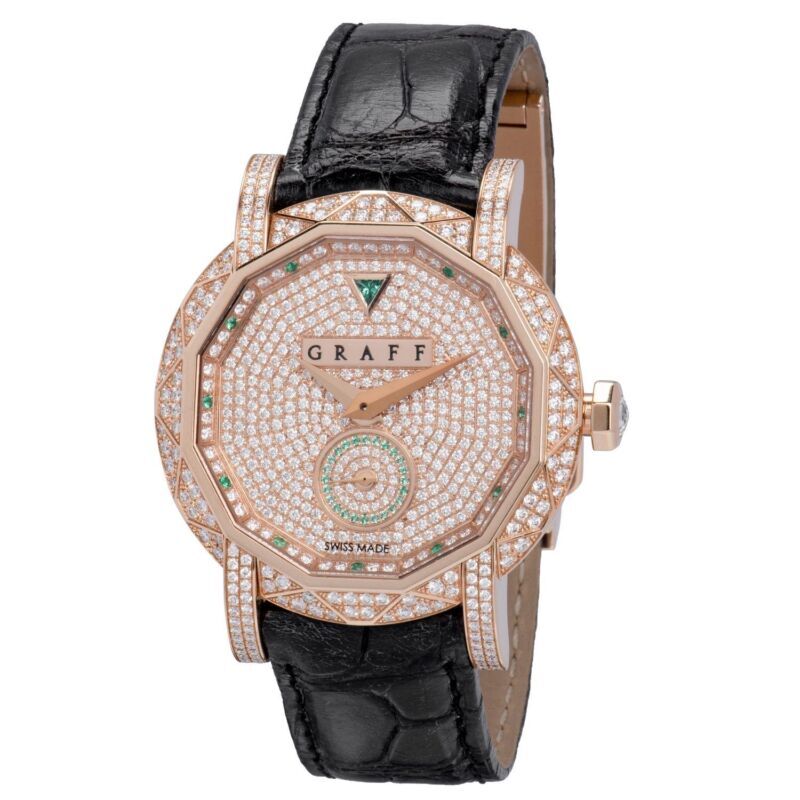 Graff Graffstar Quartz Diamond Ladies Watch GS38PGSLD