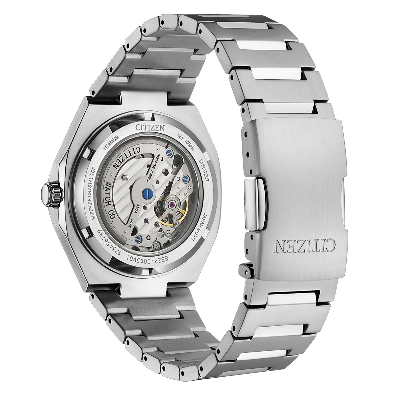 CITIZEN Zenshin 60 NK5020-58X Automatic Green Dial Super Titanium Men’s Watch