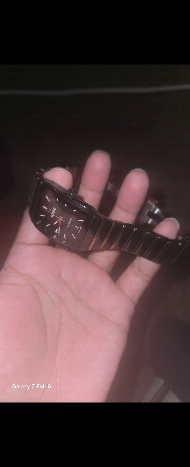 Rado Anatom Automatic Black Ceramic Bracelet Watch Black Dial Date w/ Box