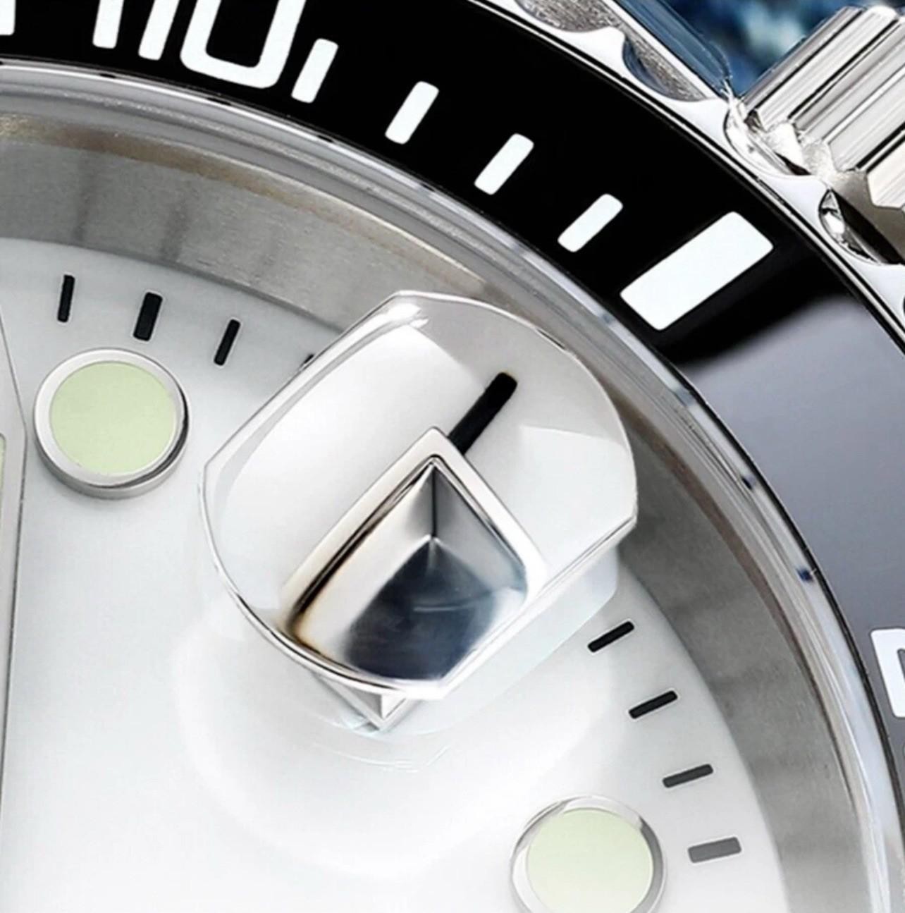 Addiesdive 41mm Mens Quartz Diver Watch Waterproof Luminous Stainless Steel NEW