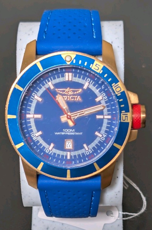 Invicta Pro Diver / Ocean Baron Watch (Model 10736) with Alpine Straps
