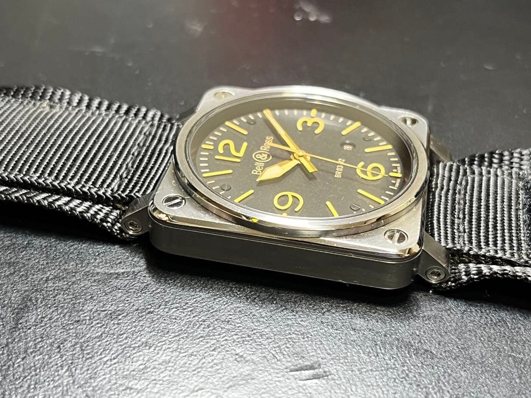 Bell & Ross BR03-92 Golden Heritage Black Dial 42mm Men’s Watch