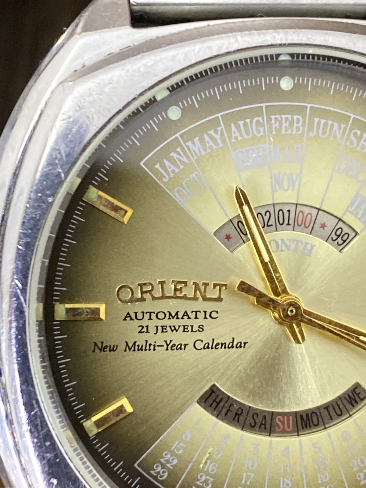 Watch Orient College Perpetual Multi Year Calendar Automatic Vintage #3619