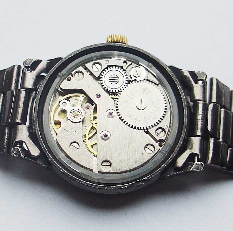 Black Raketa “50 years of Victory” WW2 Russian Soviet Watch Bracelet Service