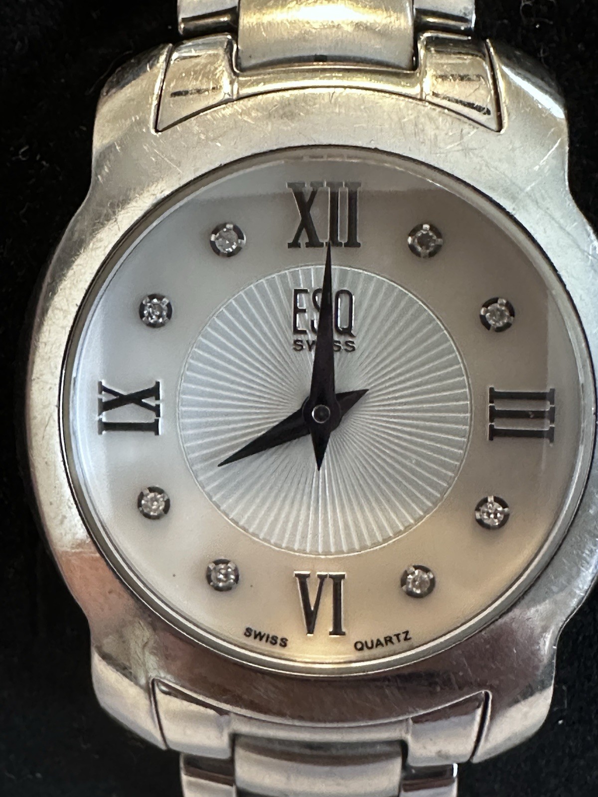 ESQ by Movado Swiss Watch Designer Timepiece Excellent Condition