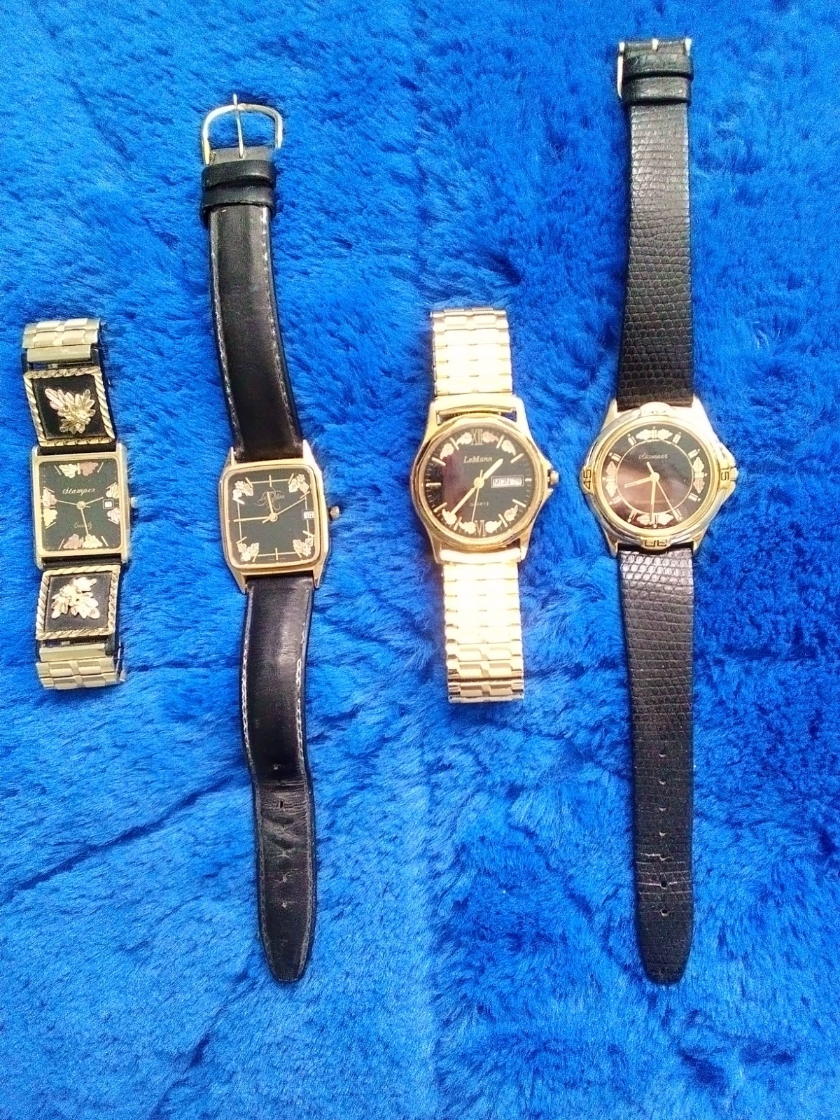 mens wrist watch vintage lot