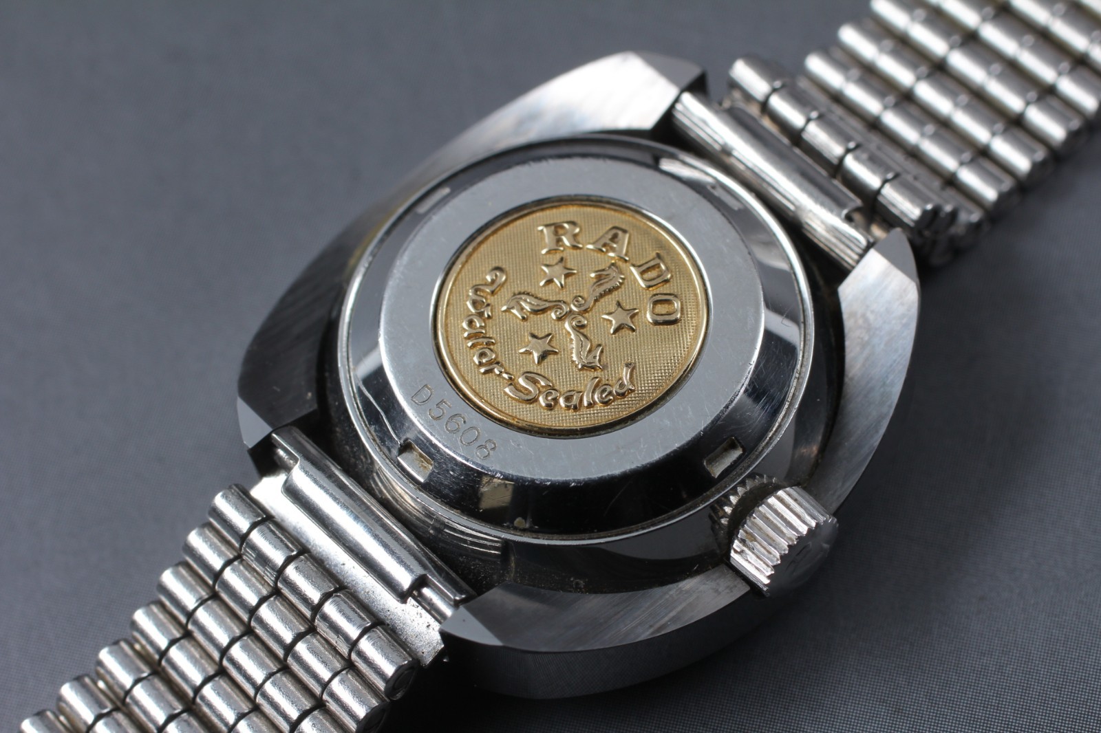 Rado Diastar Cut Glass 27mm White Dial Automatic Womens Watch NEAR MINT JAPAN