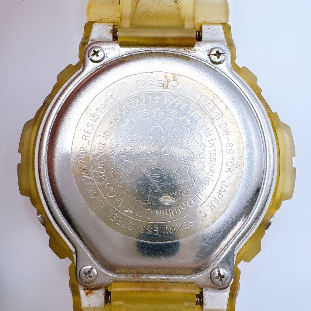 CASIO G-SHOCK DW-6900K Yellow Digital Quartz Watch