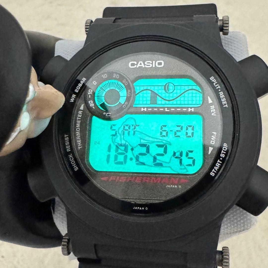CASIO G-SHOCK Fisherman DW-8600 watch without bezel