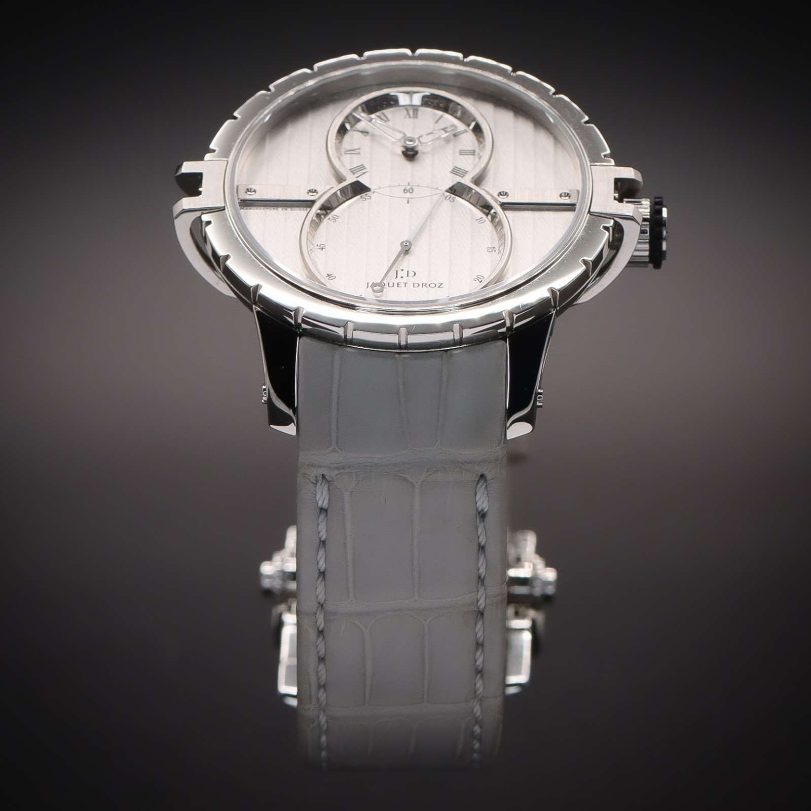 JAQUET DROZ Grande Seconde SW | Stainless Steel | Ref. J029020242 | Full Set