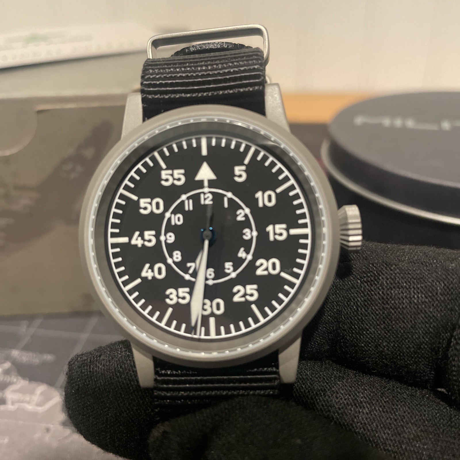 New Militado ML10 Quartz Watch VH31 Sweeping Second Hand Sapphire Crystal Watch