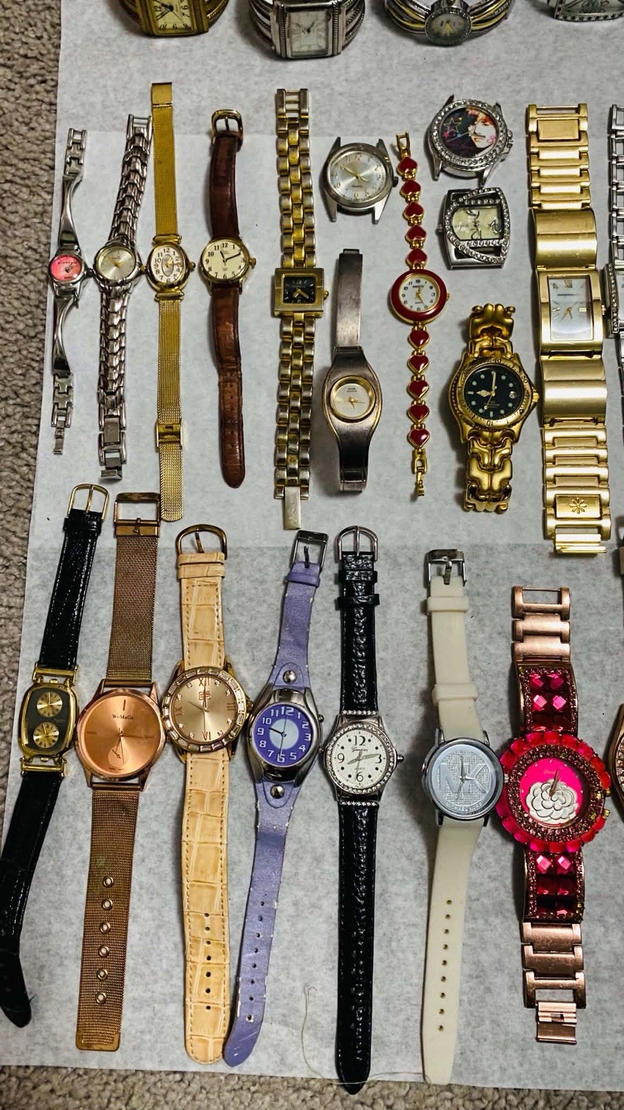 Lot Of 68 Womens Men’s Untested Lot Fashion Some Work Some For Parts