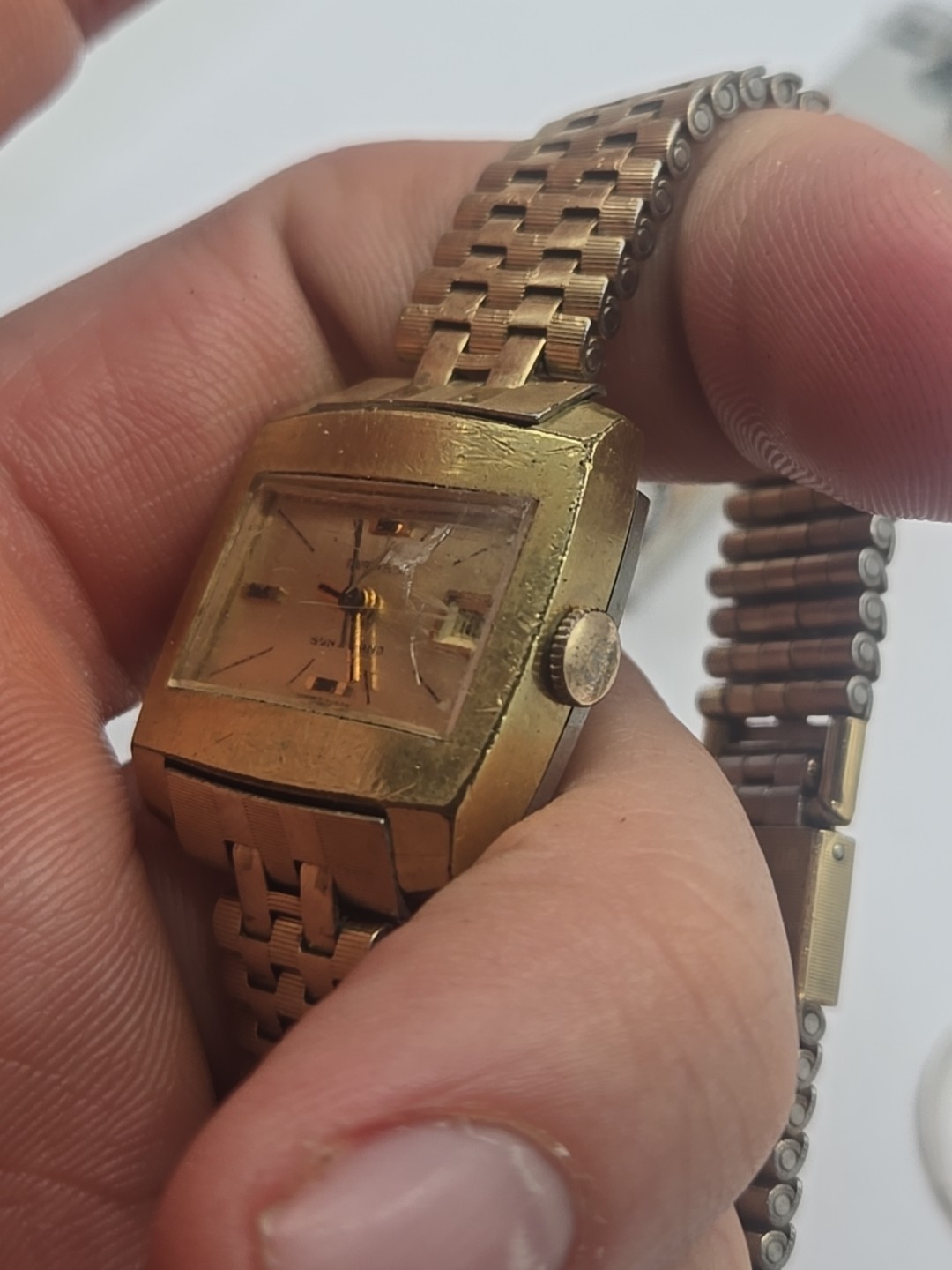 Rare Ladies Favre Leuba Sun & Sand FL753 Watch Runs As Is 52562