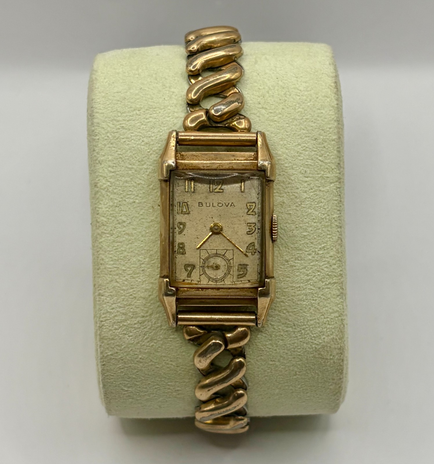 Vintage Bulova Mechanical Watch 10k Gold Plated