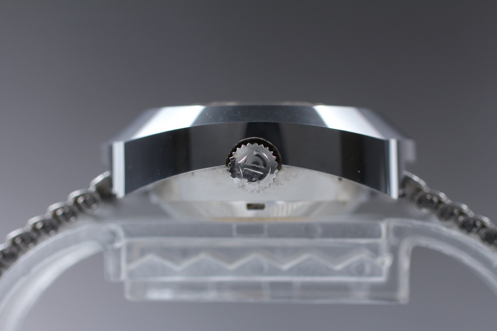 Rado Diastar Cut Glass 27mm White Dial Automatic Womens Watch NEAR MINT JAPAN