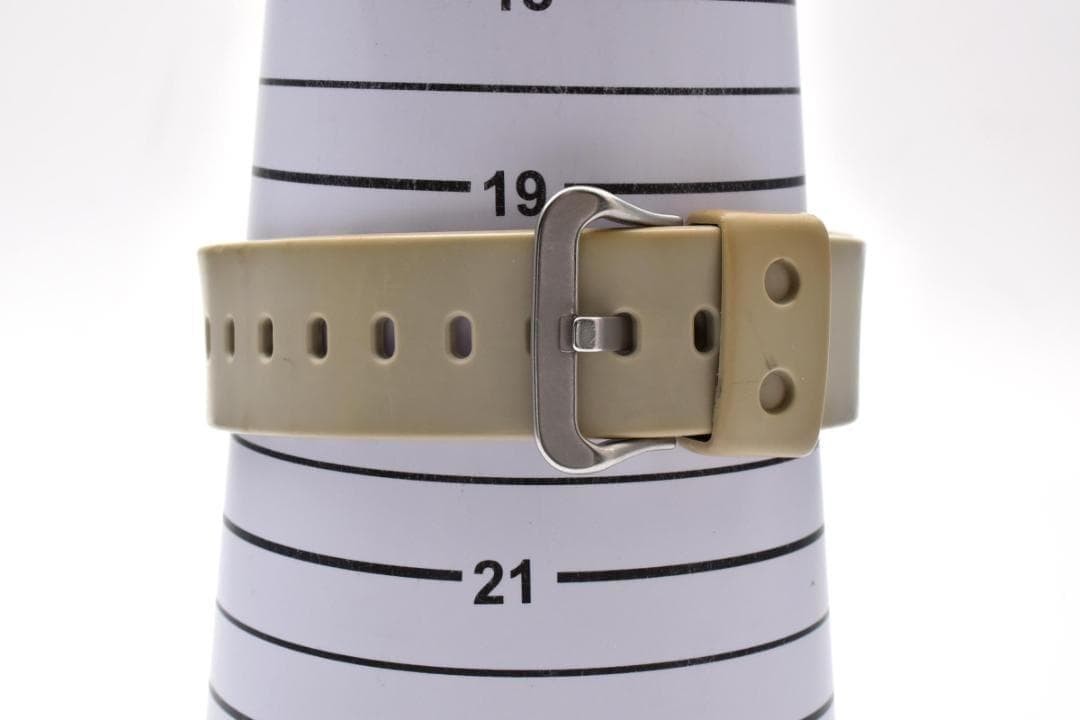Working condition CASIO G-SHOCK men’s digital watch, sand beige.