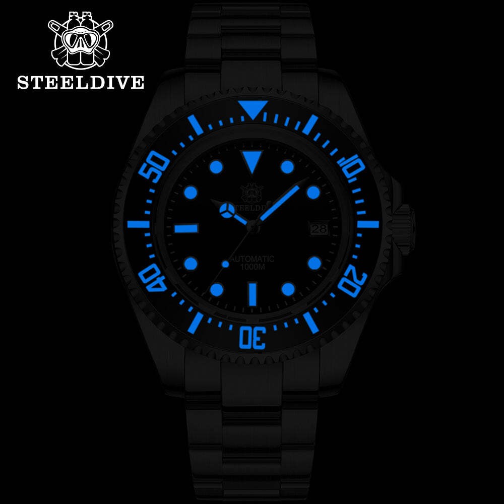 STEELDIVE SD1964 — Ceramic Bezel Sapphire Glass 1000M NH35 Automatic Dive Watch
