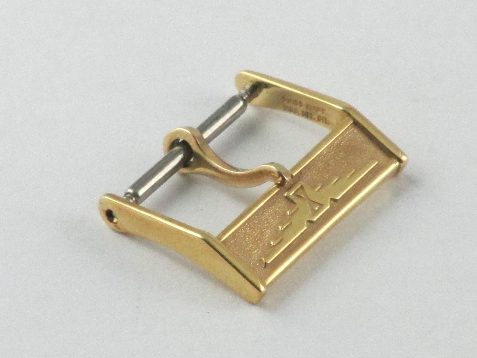 LONGINES GOLD LAMINATED BUCKLE 16mm BUCKLE LONGINES 16mm GOLD PLATED