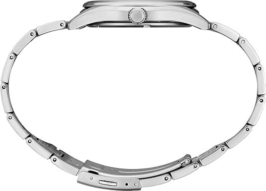 Seiko Classic Men’s Quartz Watch Blue Dial Grey Titanium Saphire Crystal SUR373