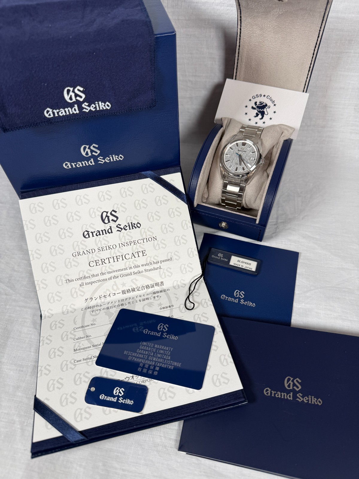 2026 Grand Seiko SLGH005G “White Birch” Evolution 9 | BRAND NEW