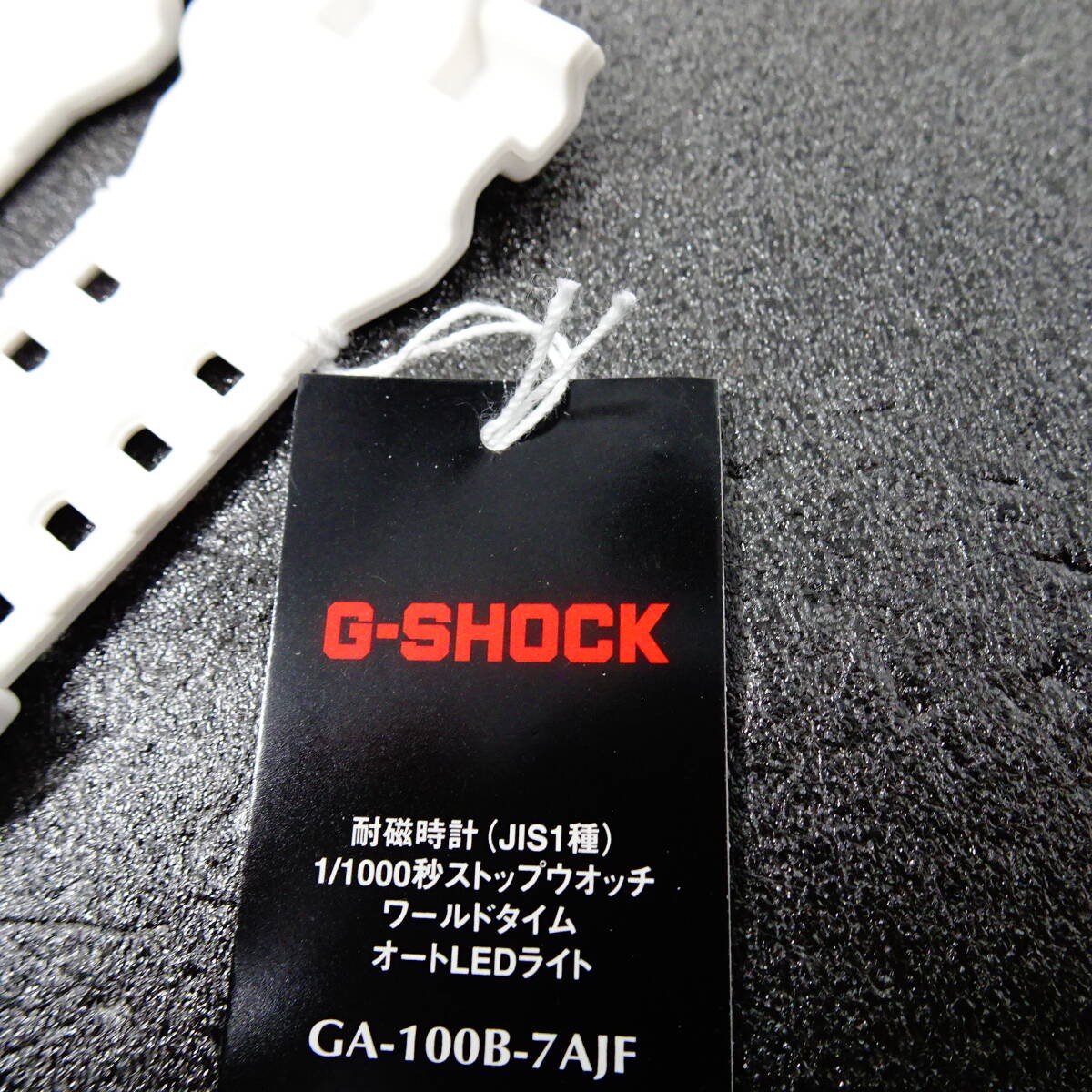 〓New〓CASIO G-SHOCK Genuine Genuine Parts GA-100B-7AJF Bezel & Belt Set White