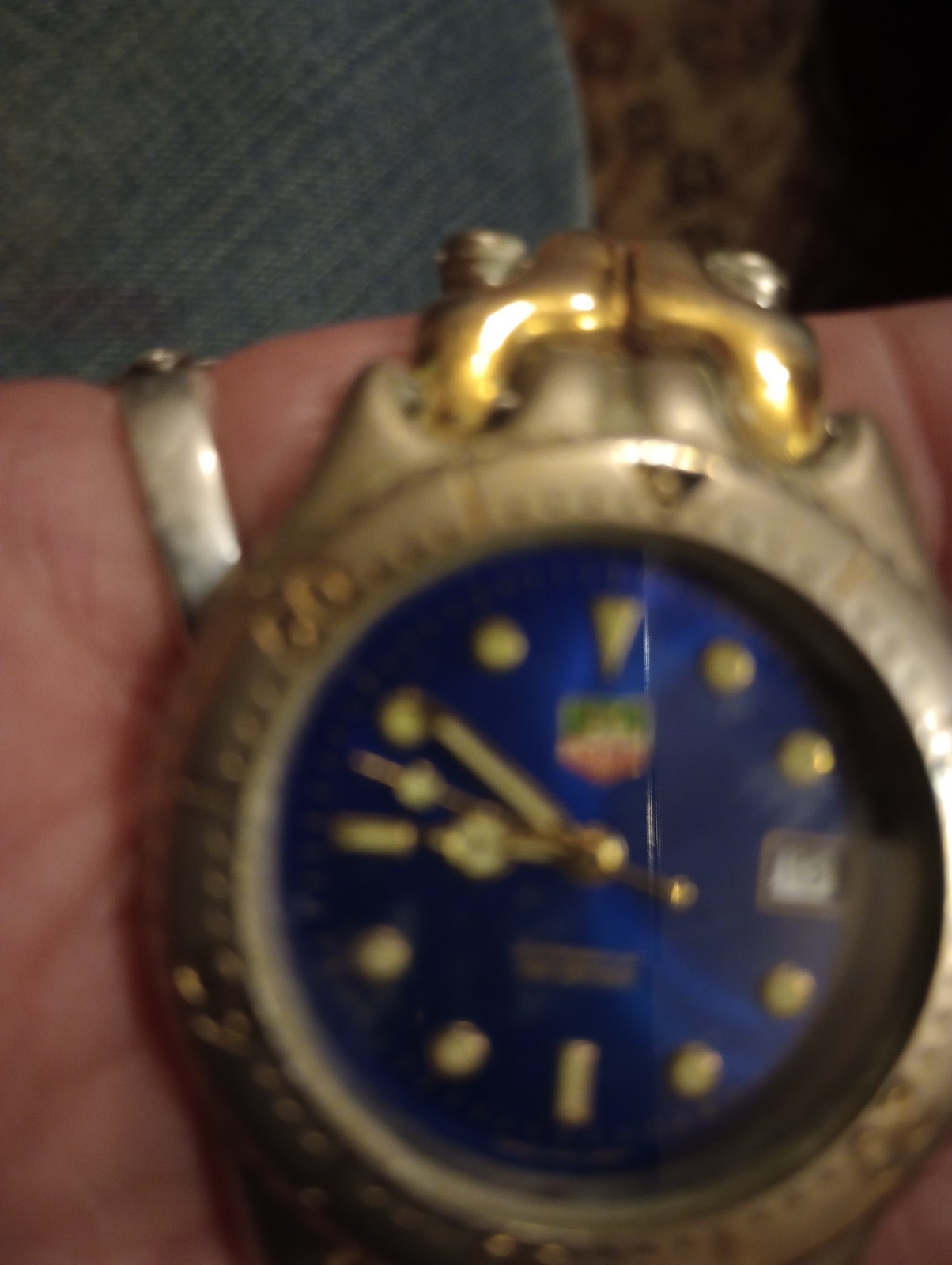 TAG Heuer Professional Blue Unisex Adults Watch – 972.613