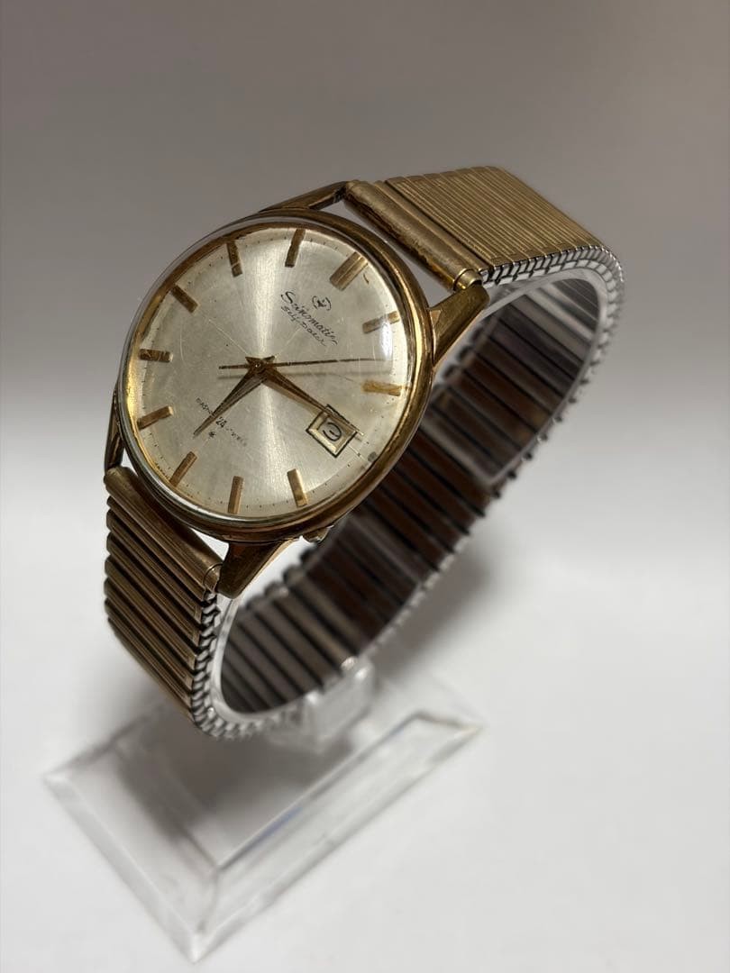 SEIKO Seikomatic Selfdater 24 Jewels Automatic Watch