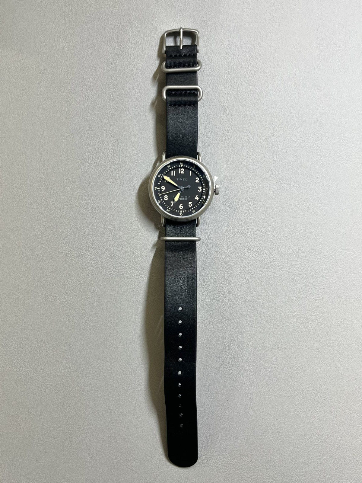 AVIREX TIMEX TYPE-25A 38mm Olive Watch MATTE MIDGET Reissue AVIREX 50th Anniv.