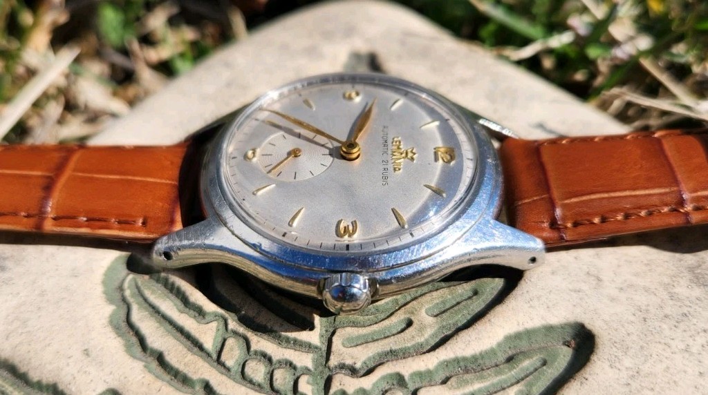 Vtg Lemania Automatic REF 259 *SERVICED* Men’s 35mm Watch LWO3600 21 Jewel!!!