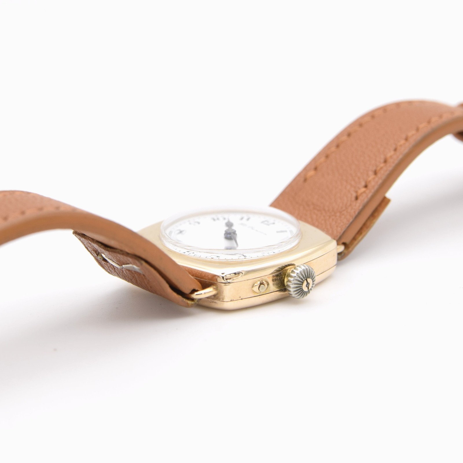 1925 JW Benson Rare All English made Watch with Enamel Dial and Arabic Numerals
