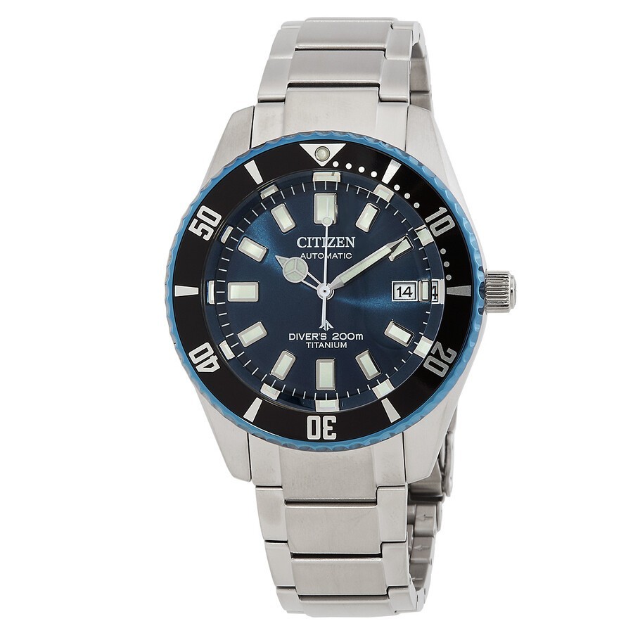 Citizen Men’s Promaster Marine Automatic Blue Dial Watch – NB6026-56L NEW