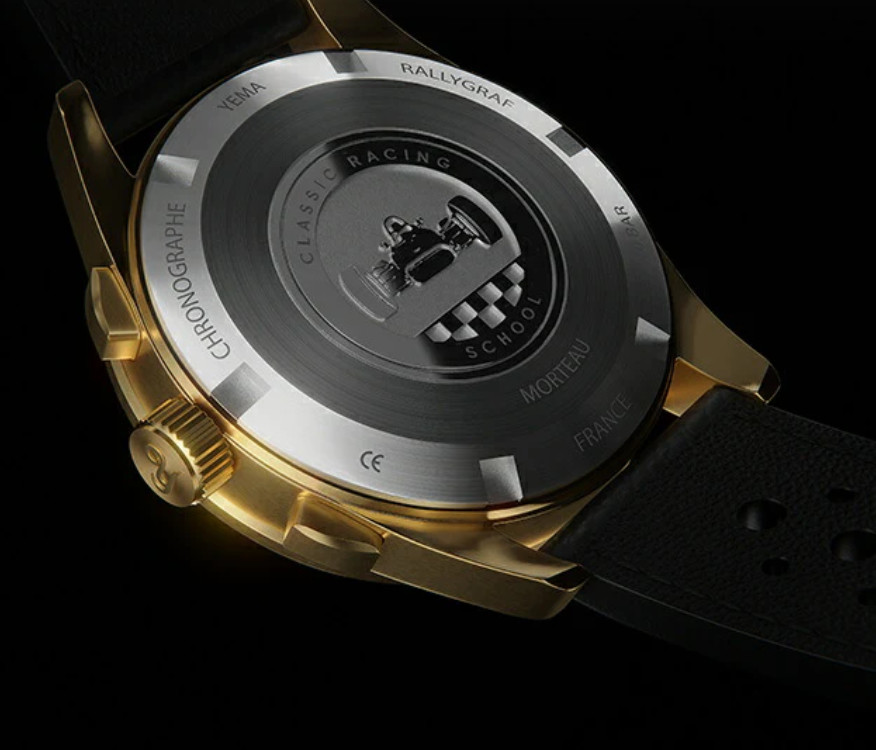 YEMA Rally Graff 2 Mecha Quartz Special Watch 40mm Men’s Chronograph YMHF1585-AA