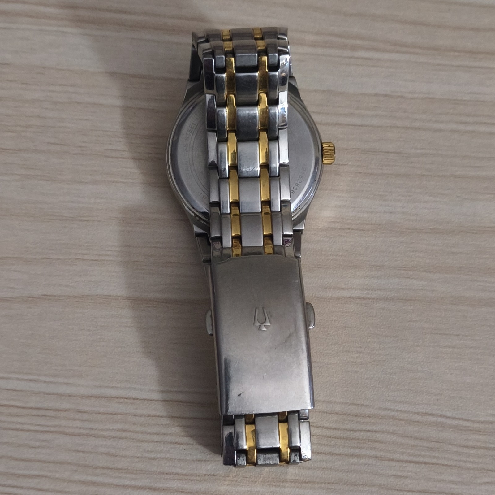 Bulova Quartz Two-tone Stainless Steel Bracelet Men’s Watch