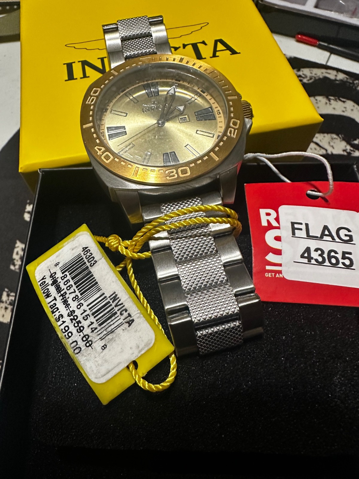 Invicta Speedway Men’s Watch – 46mm, Steel (47603)