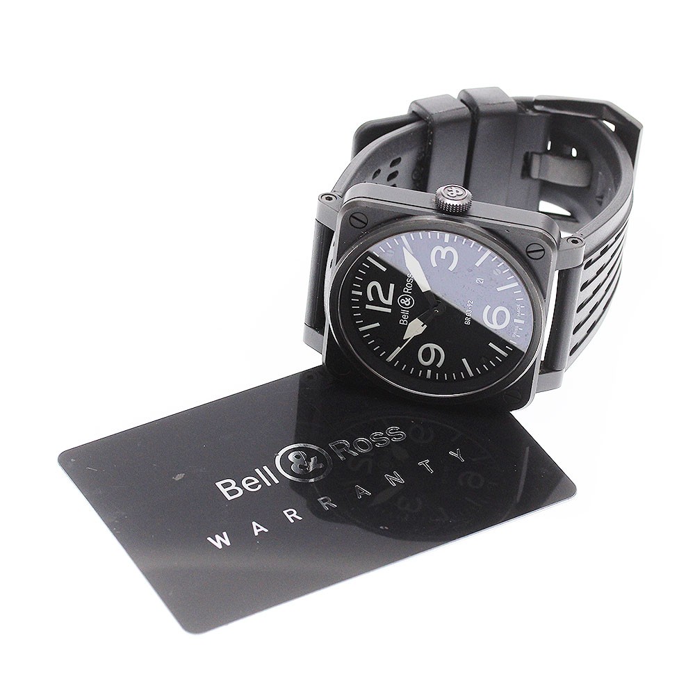Bell＆Ross Aviation Military BR03-92-S Date Black Dial Automatic Men’s _958029