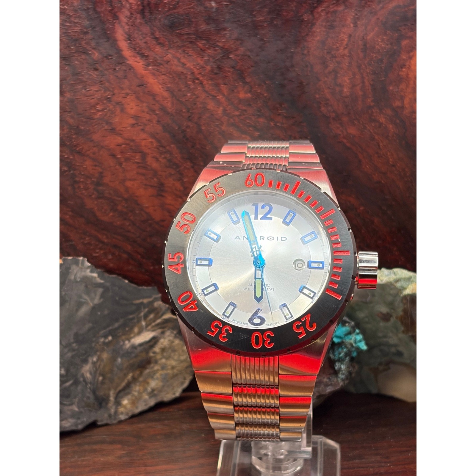 Android DM Contender 9015 Automatic watchNew Unused