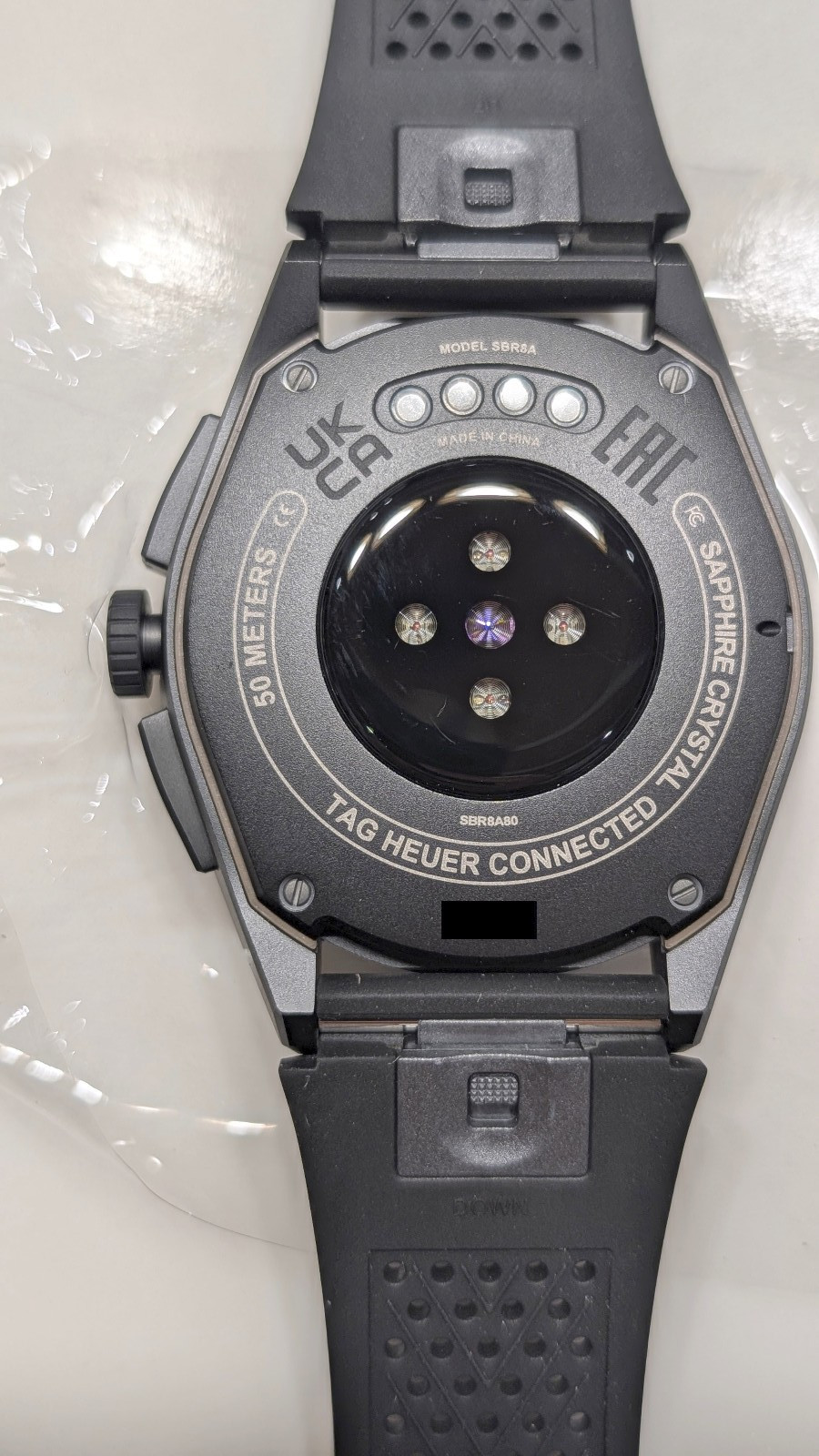 TAG Heuer Connected Calibre E4 – 45 mm Titanium Mens Watch – SBR8A80.BT6261