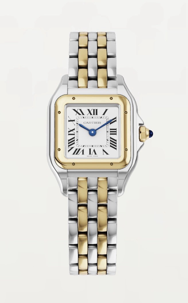 Brand New Cartier Panthere Small Model W2PN0013 Yellow Gold & Steel (12/2024)