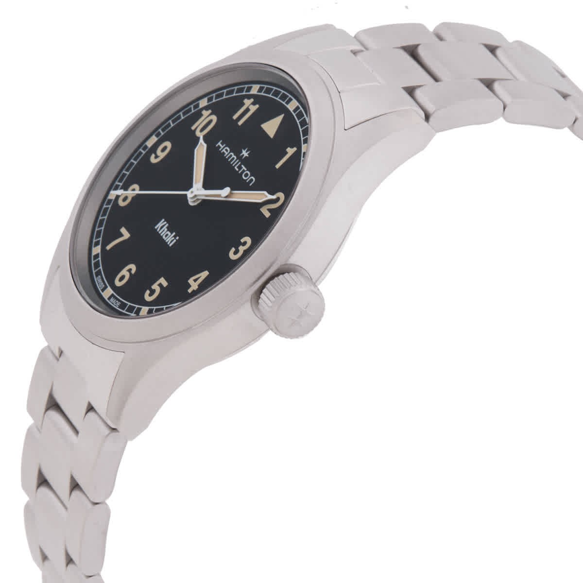 Hamilton Khaki Field Quartz Black Dial Watch H69401131