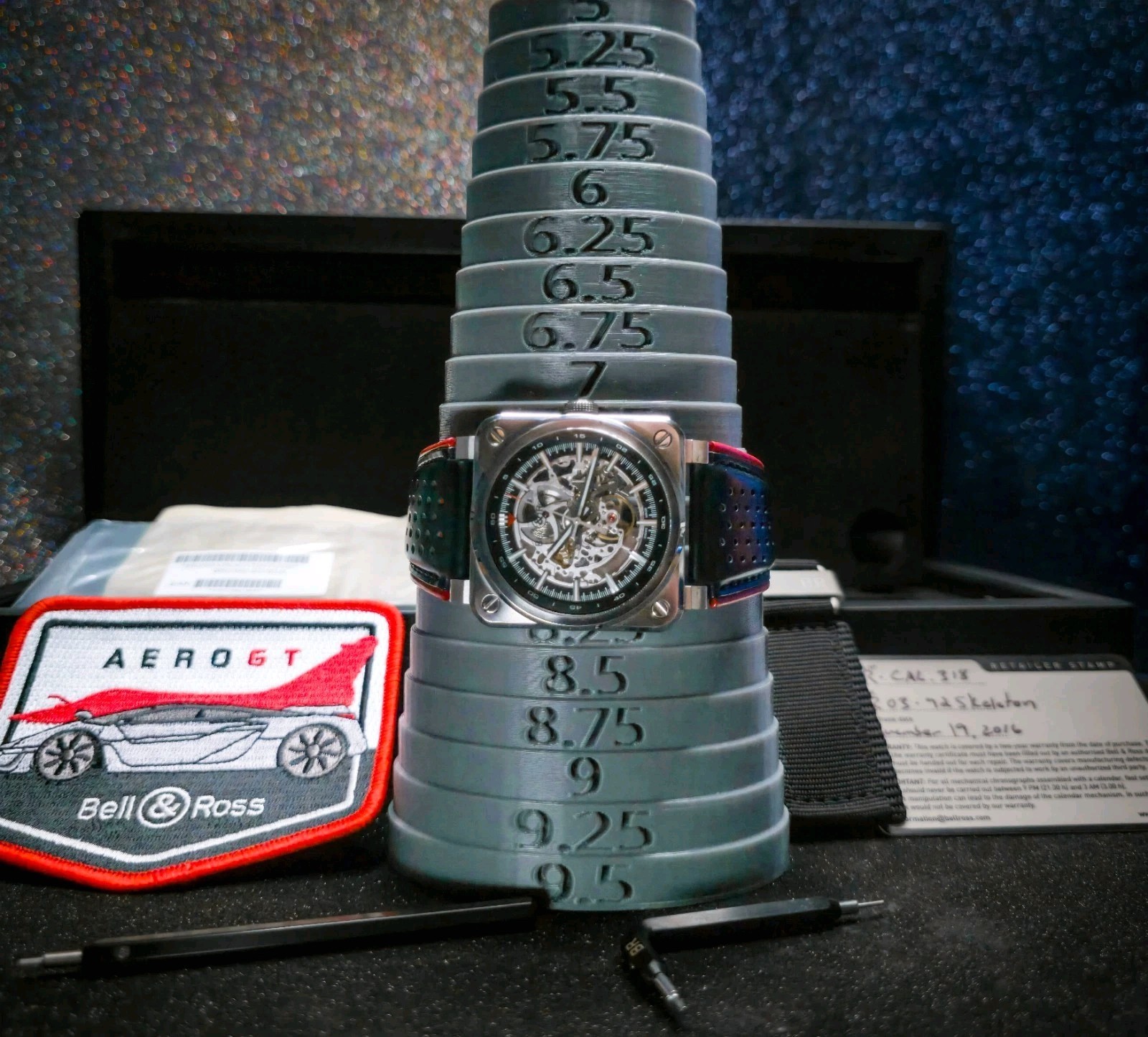 Bell＆Ross Aero GT BR03-92 LIMITED EDITION Complete Set, Automatic, Skeleton WOW!