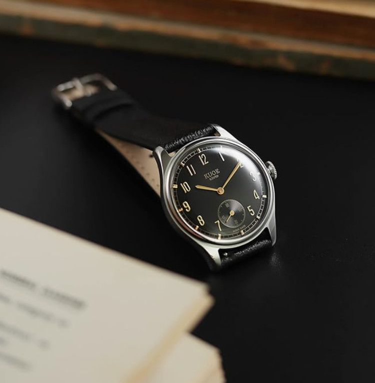 Kuoe Wristwatch OLD SMITH 90-001 Unisex Antique Design Made In Japan Kyoto New