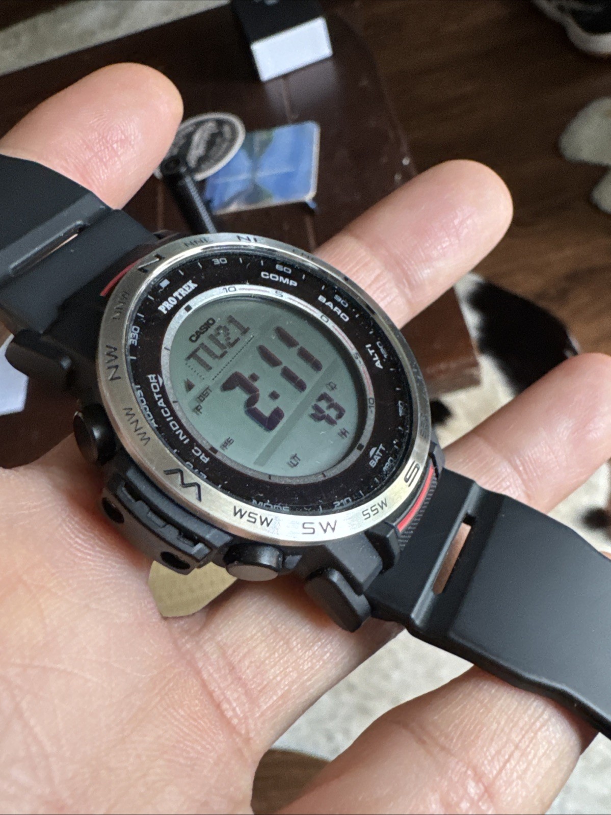 Casio PRO TREK Climber Line Solar Digital Men’s Watch PRW-35-1AJF