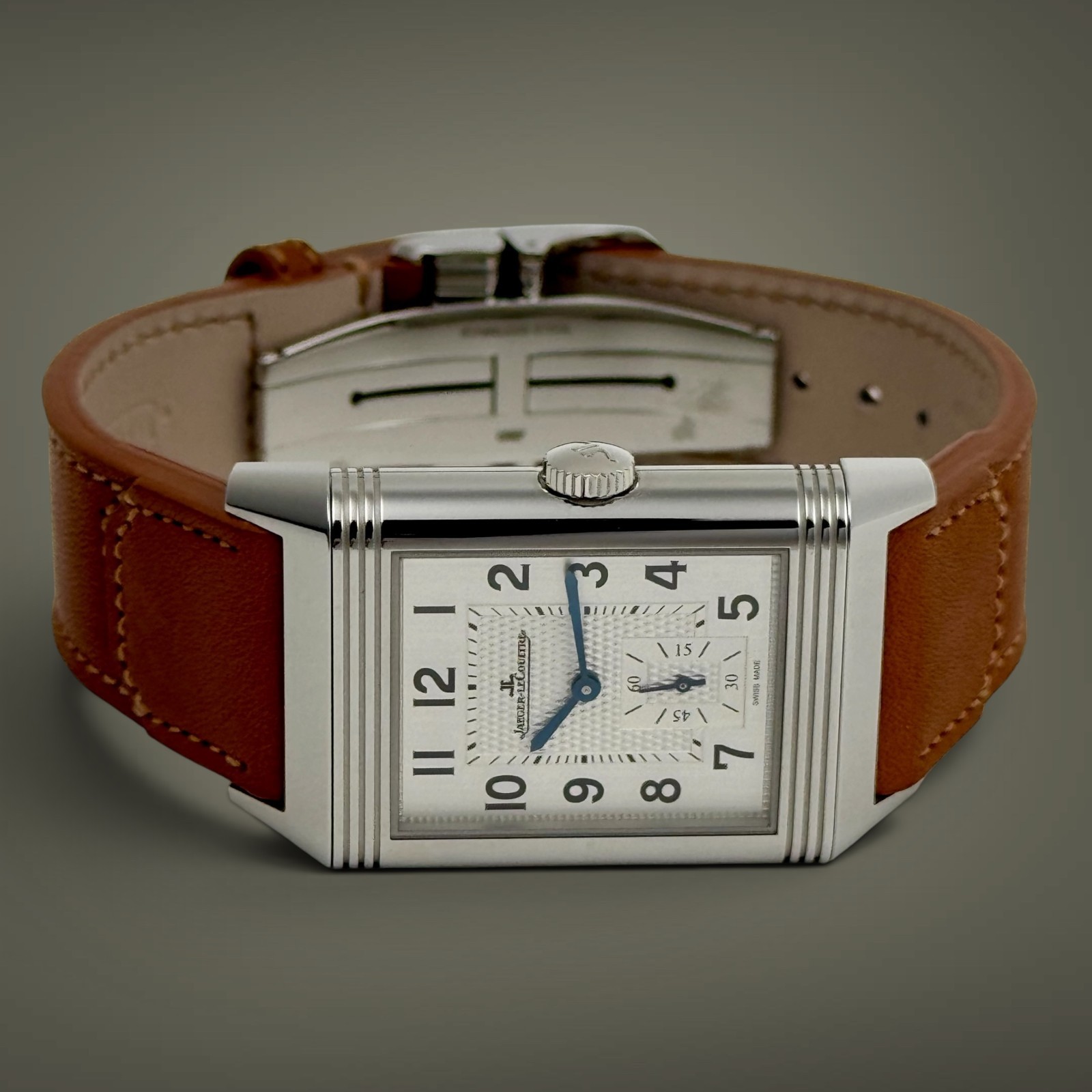 MINT Jaeger-LeCoultre JLC Reverso Classic Duoface Small Seconds Q3848423 B&Ps