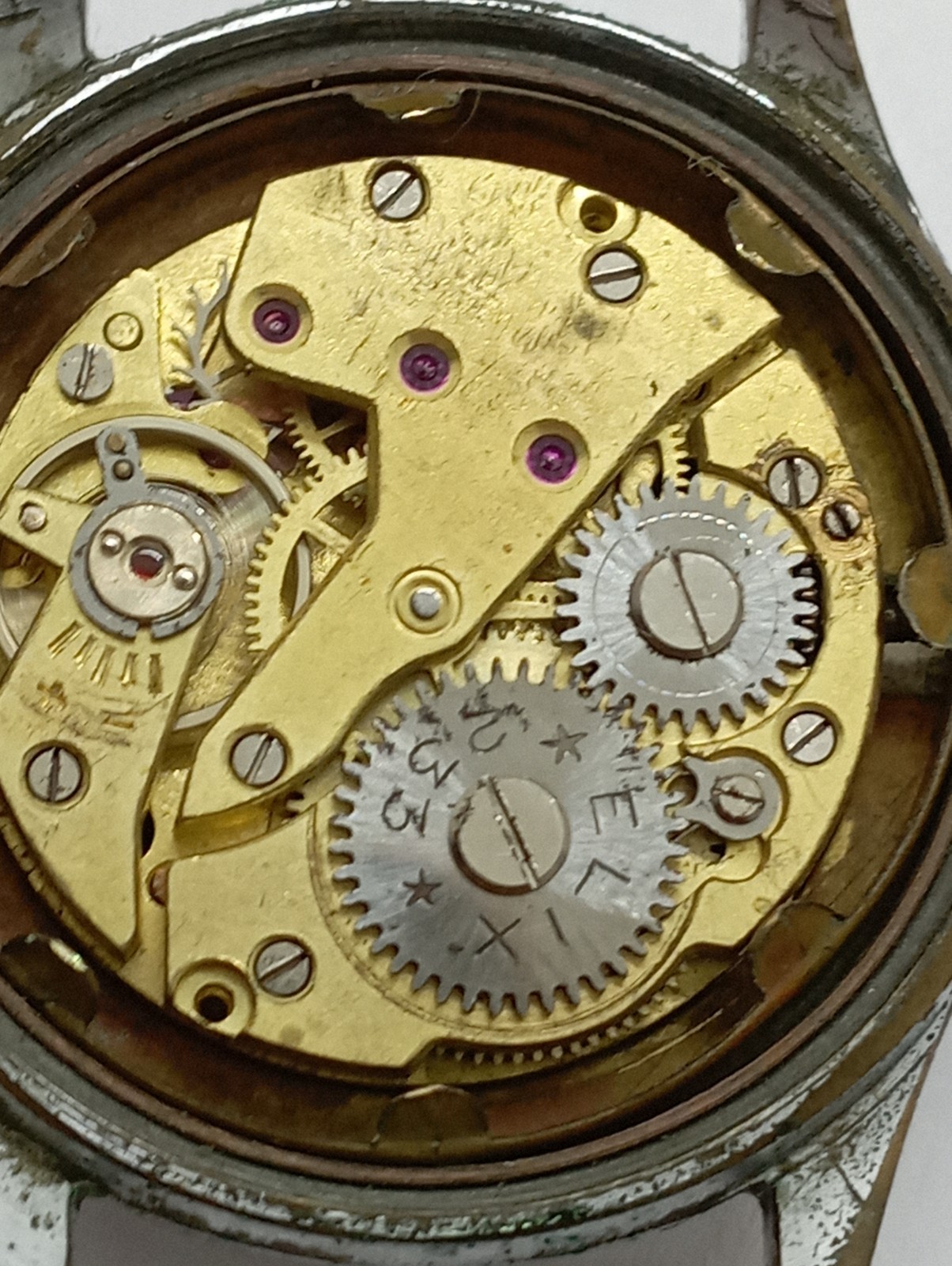 Vintage ELIX watch Cal. “Cupillard 233 New” Working Very Well