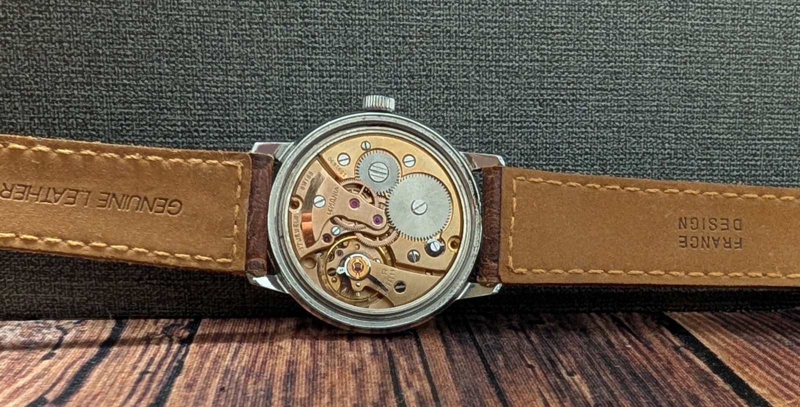 RARE!! LEMANIA cal.3060 ref.938-63 VINTAGE 50’s RARE 17J SWISS WATCH.