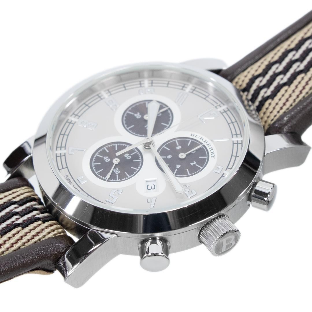 Burberry Endurance Men’s Chronograph Beige Watch Japan Quartz 072497