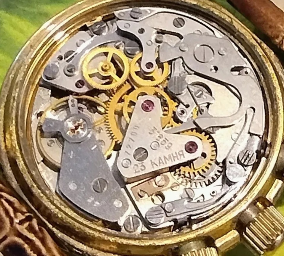 POLJOT 3133 Chronograph Marshal Zhukov Russian Mechanical Watch Limited Ed 1689
